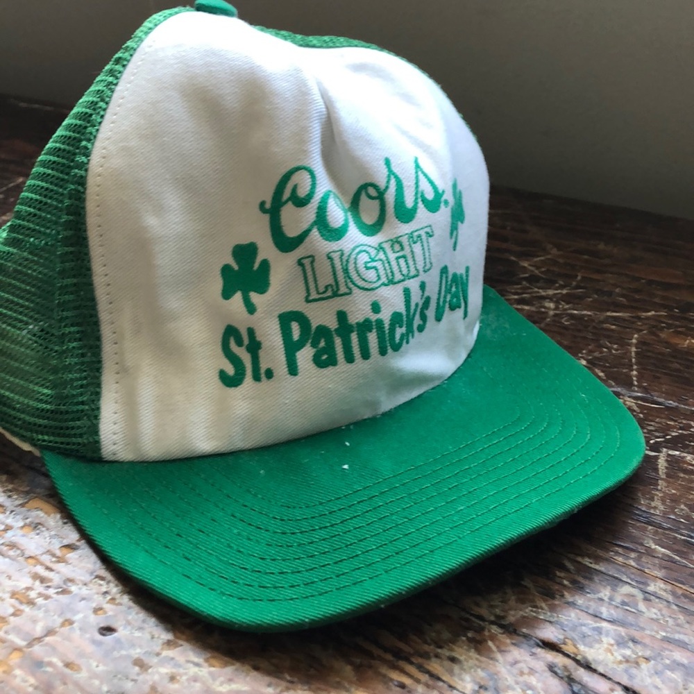 Green and White St. Patrick's Day Hat